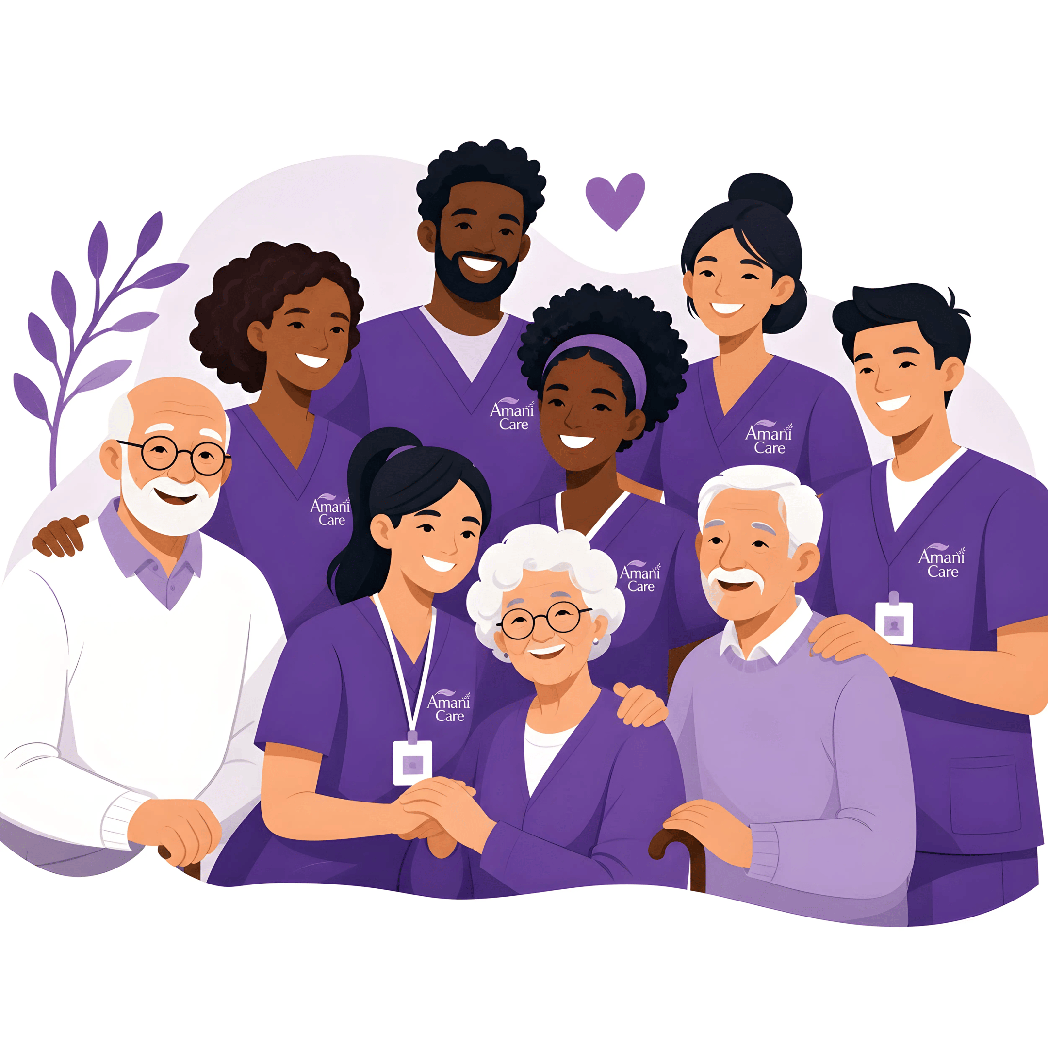 The Amani Care team
